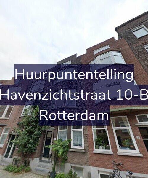 Foto gevel Huurpuntentelling voor Havenzichtstraat 10-B, Rotterdam