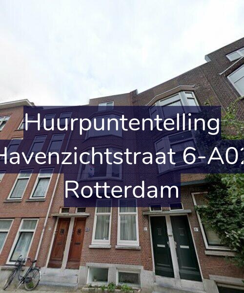 Foto gevel Huurpuntentelling voor Havenzichtstraat 6-A02, Rotterdam