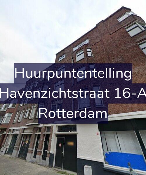 Foto gevel Huurpuntentelling voor Havenzichtstraat 16-A, Rotterdam