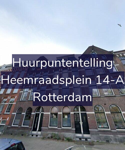 Foto gevel Huurpuntentelling voor Heemraadsplein 14-A, Rotterdam