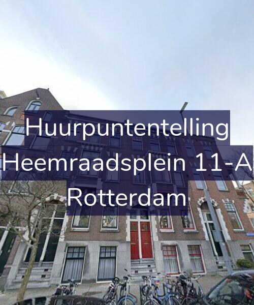 Foto gevel Huurpuntentelling voor Heemraadsplein 11-A, Rotterdam