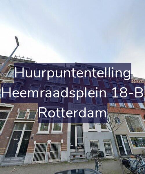 Foto gevel Huurpuntentelling voor Heemraadsplein 18-B, Rotterdam