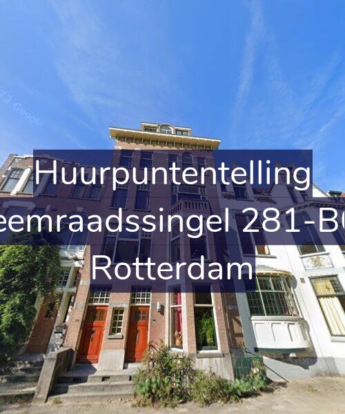Foto gevel Huurpuntentelling voor Heemraadssingel 281-B03, Rotterdam