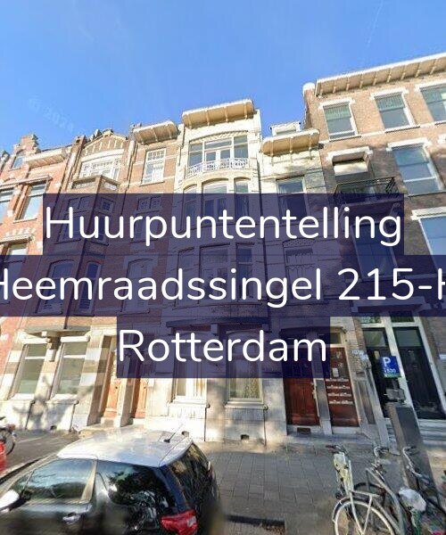 Foto gevel Huurpuntentelling voor Heemraadssingel 215-H, Rotterdam