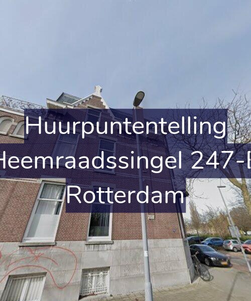 Foto gevel Huurpuntentelling voor Heemraadssingel 247-B, Rotterdam