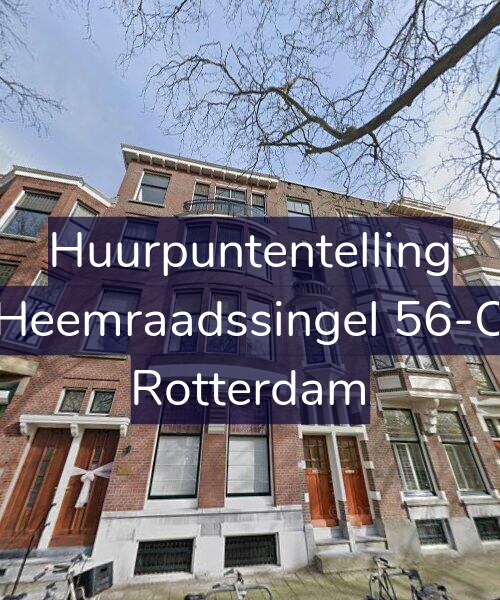 Foto gevel Huurpuntentelling voor Heemraadssingel 56-C, Rotterdam