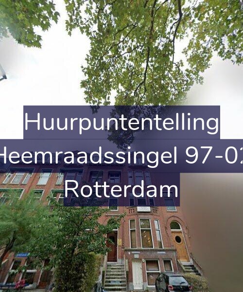 Foto gevel Huurpuntentelling voor Heemraadssingel 97-02, Rotterdam