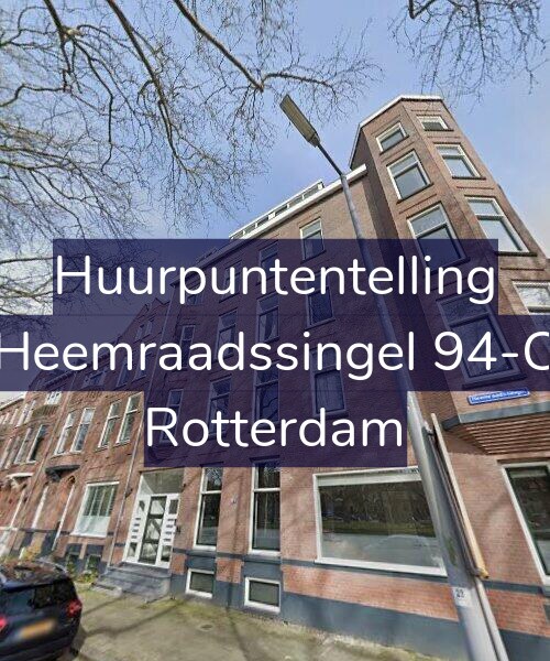 Foto gevel Huurpuntentelling voor Heemraadssingel 94-C, Rotterdam