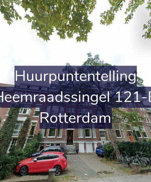 Foto gevel Huurpuntentelling voor Heemraadssingel 121-B, Rotterdam