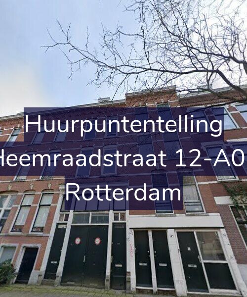 Foto gevel Huurpuntentelling voor Heemraadstraat 12-A01, Rotterdam
