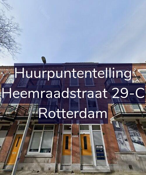 Foto gevel Huurpuntentelling voor Heemraadstraat 29-C, Rotterdam