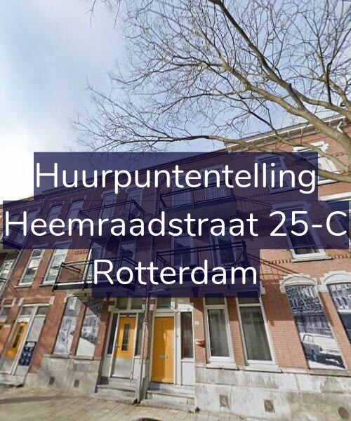 Foto gevel Huurpuntentelling voor Heemraadstraat 25-C, Rotterdam