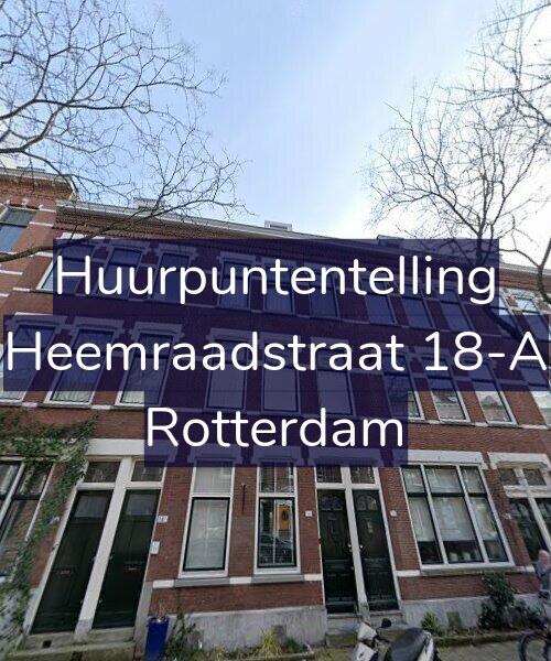 Foto gevel Huurpuntentelling voor Heemraadstraat 18-A, Rotterdam