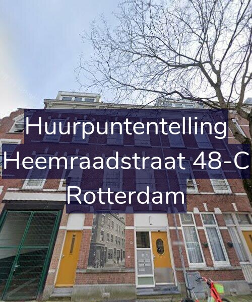 Foto gevel Huurpuntentelling voor Heemraadstraat 48-C, Rotterdam