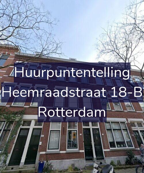 Foto gevel Huurpuntentelling voor Heemraadstraat 18-B, Rotterdam