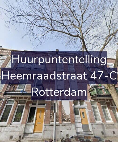 Foto gevel Huurpuntentelling voor Heemraadstraat 47-C, Rotterdam