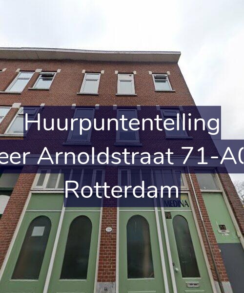 Foto gevel Huurpuntentelling voor Heer Arnoldstraat 71-A02, Rotterdam
