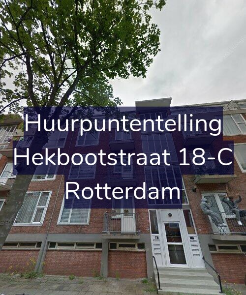 Foto gevel Huurpuntentelling voor Hekbootstraat 18-C, Rotterdam