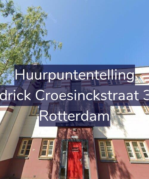 Foto gevel Huurpuntentelling voor Hendrick Croesinckstraat 33-A, Rotterdam