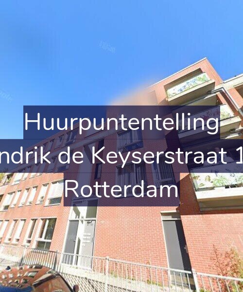 Foto gevel Huurpuntentelling voor Hendrik de Keyserstraat 125, Rotterdam