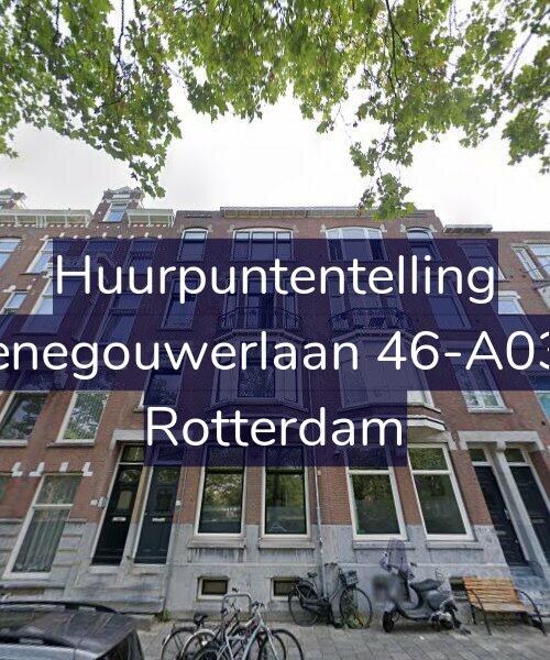 Foto gevel Huurpuntentelling voor Henegouwerlaan 46-A03A, Rotterdam