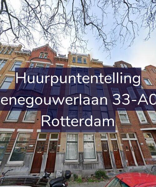Foto gevel Huurpuntentelling voor Henegouwerlaan 33-A02, Rotterdam