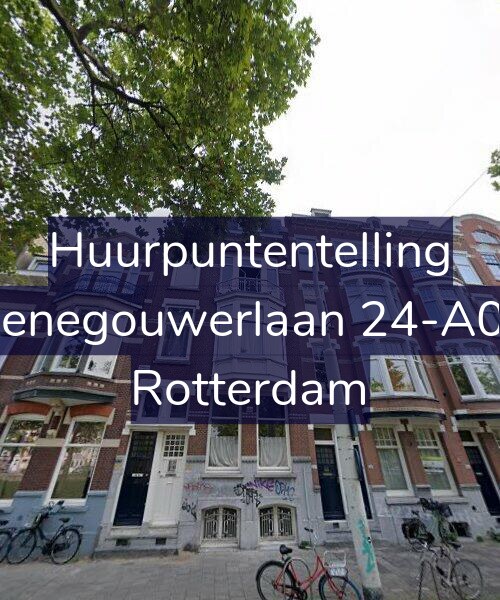 Foto gevel Huurpuntentelling voor Henegouwerlaan 24-A02, Rotterdam