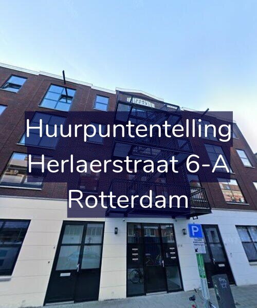 Foto gevel Huurpuntentelling voor Herlaerstraat 6-A, Rotterdam