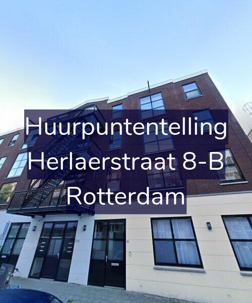 Foto gevel Huurpuntentelling voor Herlaerstraat 8-B, Rotterdam