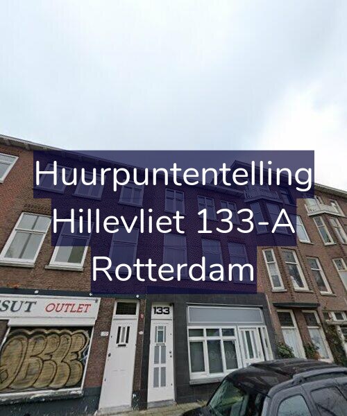 Foto gevel Huurpuntentelling voor Hillevliet 133-A, Rotterdam