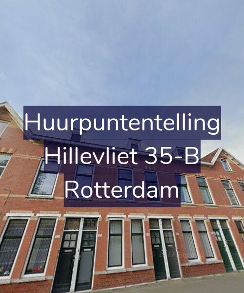 Foto gevel Huurpuntentelling voor Hillevliet 35-B, Rotterdam