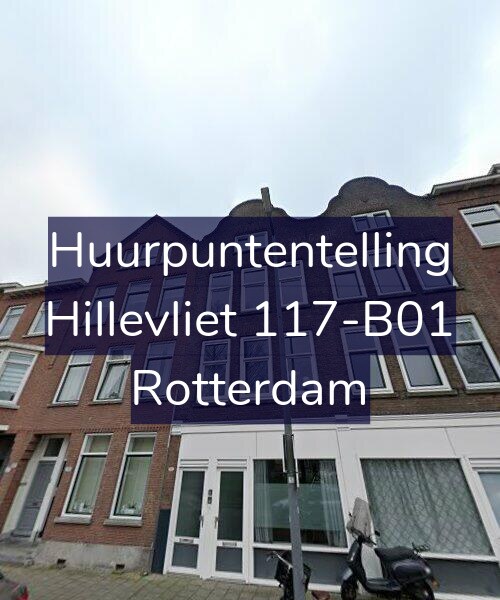 Foto gevel Huurpuntentelling voor Hillevliet 117-B01, Rotterdam
