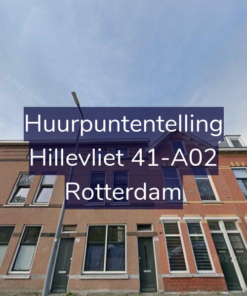 Foto gevel Huurpuntentelling voor Hillevliet 41-A02, Rotterdam