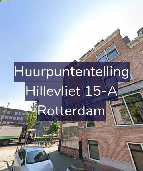 Foto gevel Huurpuntentelling voor Hillevliet 15-A, Rotterdam