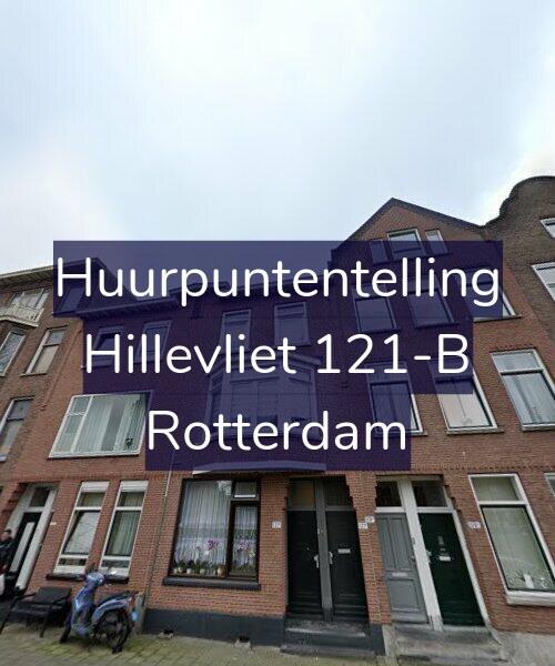 Foto gevel Huurpuntentelling voor Hillevliet 121-B, Rotterdam