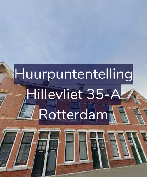 Foto gevel Huurpuntentelling voor Hillevliet 35-A, Rotterdam