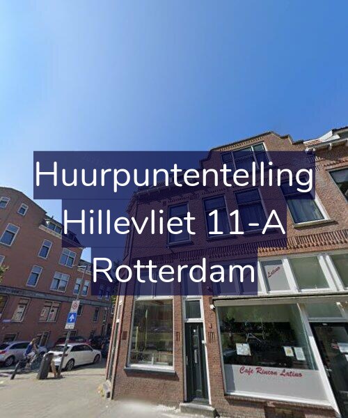 Foto gevel Huurpuntentelling voor Hillevliet 11-A, Rotterdam