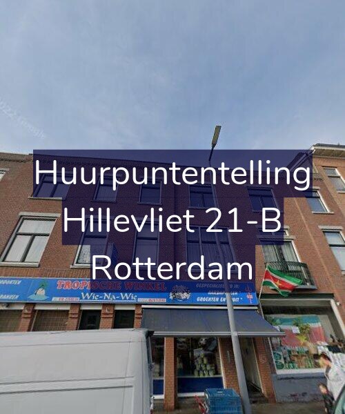 Foto gevel Huurpuntentelling voor Hillevliet 21-B, Rotterdam