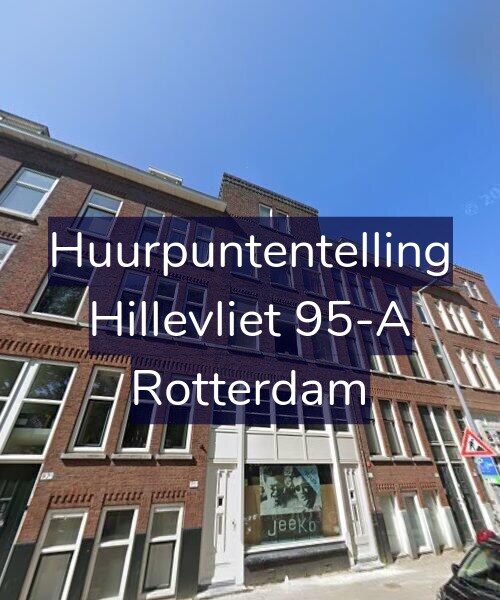 Foto gevel Huurpuntentelling voor Hillevliet 95-A, Rotterdam