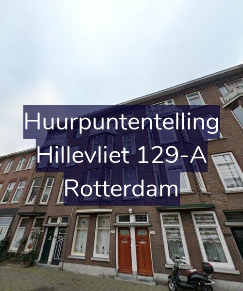 Foto gevel Huurpuntentelling voor Hillevliet 129-A, Rotterdam