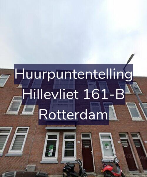 Foto gevel Huurpuntentelling voor Hillevliet 161-B, Rotterdam