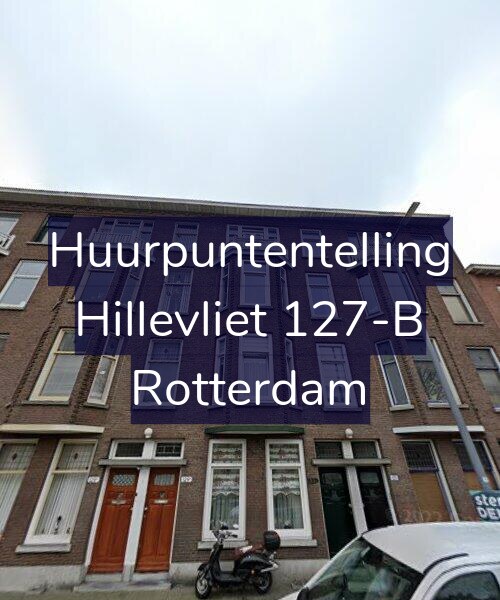 Foto gevel Huurpuntentelling voor Hillevliet 127-B, Rotterdam