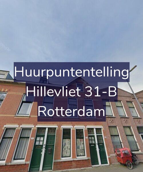 Foto gevel Huurpuntentelling voor Hillevliet 31-B, Rotterdam