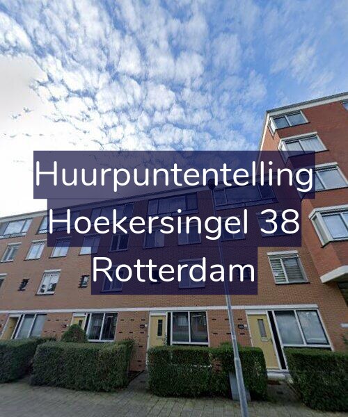 Foto gevel Huurpuntentelling voor Hoekersingel 38, Rotterdam