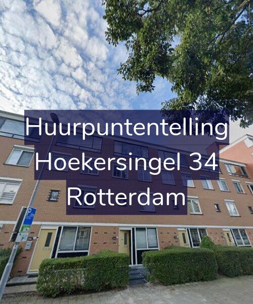 Foto gevel Huurpuntentelling voor Hoekersingel 34, Rotterdam