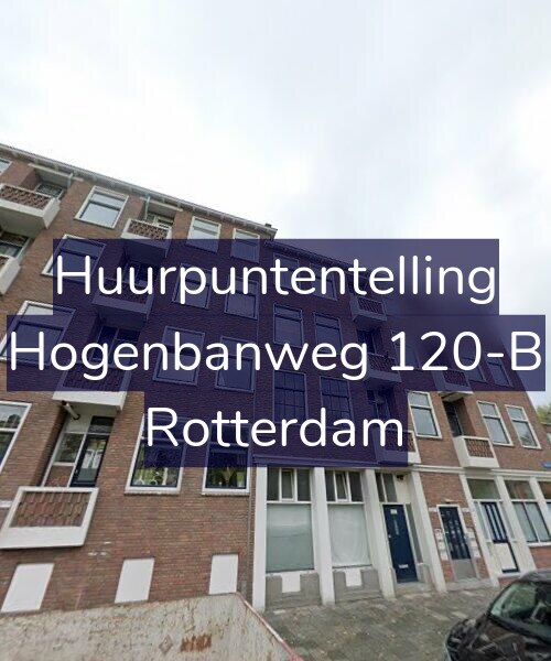Foto gevel Huurpuntentelling voor Hogenbanweg 120-B, Rotterdam