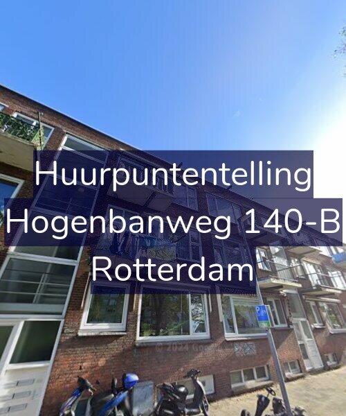 Foto gevel Huurpuntentelling voor Hogenbanweg 140-B, Rotterdam