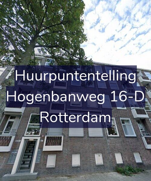 Foto gevel Huurpuntentelling voor Hogenbanweg 16-D, Rotterdam