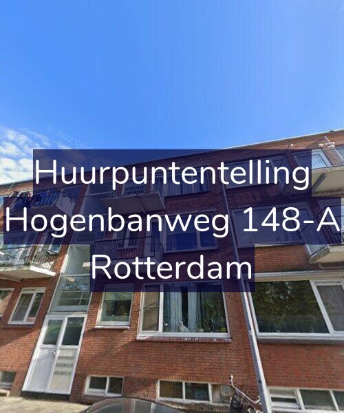 Foto gevel Huurpuntentelling voor Hogenbanweg 148-A, Rotterdam