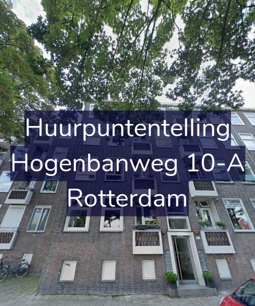 Foto gevel Huurpuntentelling voor Hogenbanweg 10-A, Rotterdam